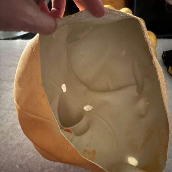 Flintstones Barney Rubble Hanna Barbera 1994 Rubber Mask - Picture 8 of 8